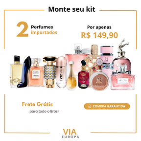 Monte Seu Kit - 2 Perfumes Femininos [100mL]