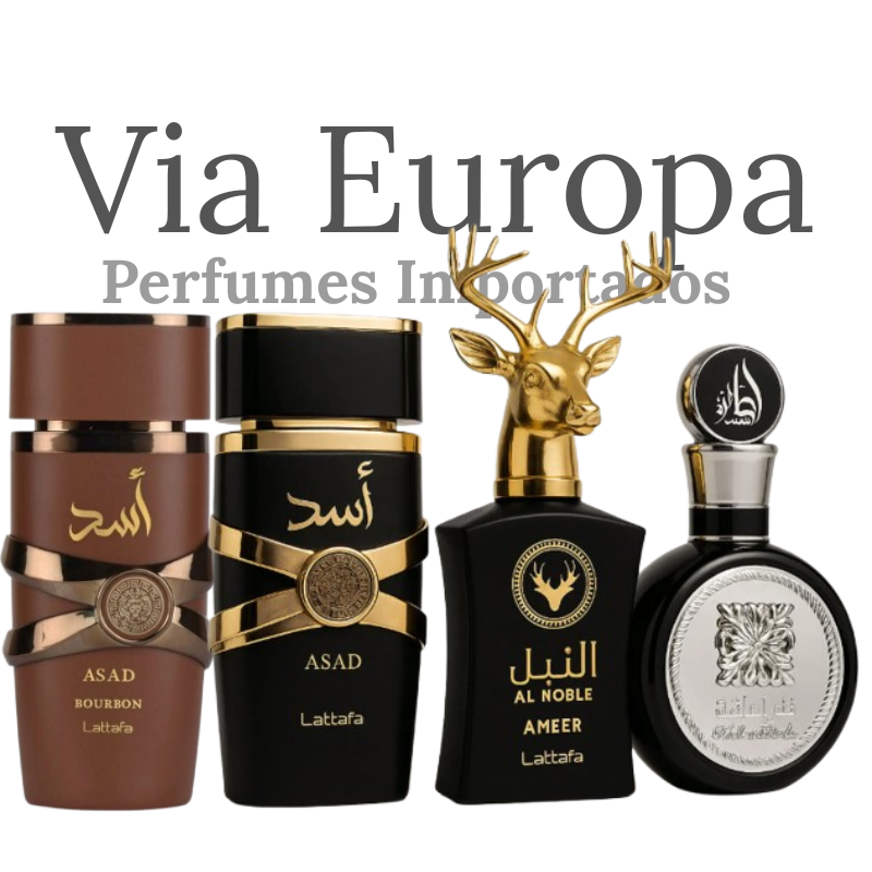 PROMOÇÃO COMPRE 1 LEVE 4 - Coleção Árabe Masculina Dubai Mall - Pré Esquenta Black Friday! O - 100ml Cada